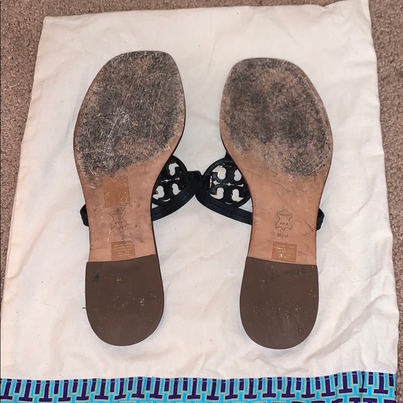 Black skinny strap Tory Burch sandals! - Picture 5 of 5